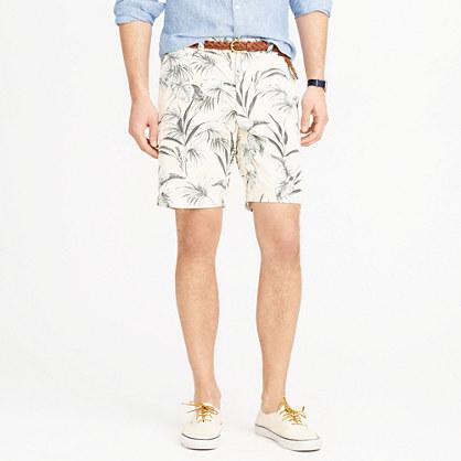 J.Crew 9 short in large frond