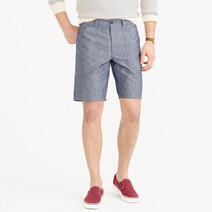 J.Crew 9 Stanton short in indigo chambray