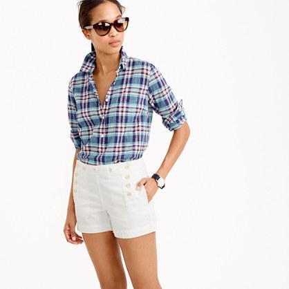 J.Crew Classic popover shirt in vintage plaid