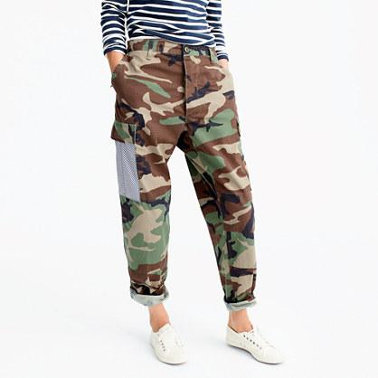 J.Crew Atelier & Repairs X J.Crew cargo pant