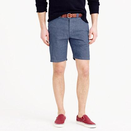 J.Crew Wallace & Barnes cotton-hemp selvedge denim short