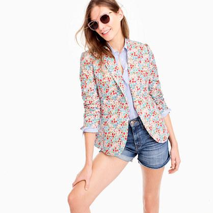 J.Crew TallCampbell blazer in Liberty&reg; poppy & daisy floral