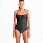 J.Crew Twist-front swing tankini top