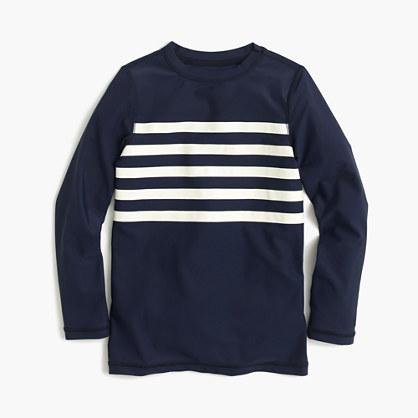 J.Crew Boys' striped rash guard