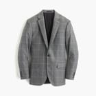 J.Crew Crosby suit jacket in windowpane Italian wool flannel