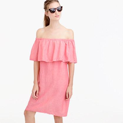 J.Crew Off-the-shoulder dress