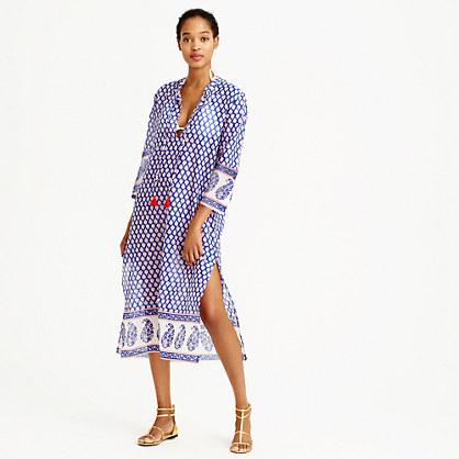 J.Crew Mixed paisley printed tunic