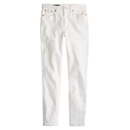 J.Crew Tall lookout high-rise crop jean in white