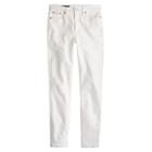 J.Crew Tall lookout high-rise crop jean in white