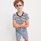 J.Crew Boys' critter chambray dock shorts in anchors