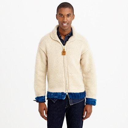J.Crew Canadian Sweater Company™ cashmere full-zip sweater
