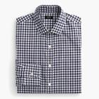 J.Crew Ludlow Slim-fit spread-collar shirt in navy gingham