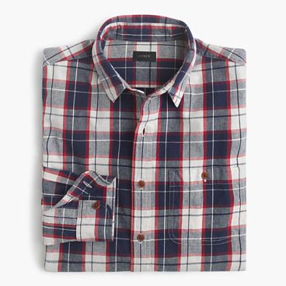 J.Crew Rustic cotton shirt in Loyola plaid