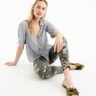 J.Crew Striped short-sleeve button-up shirt
