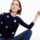 J.Crew Everyday cashmere sweater in kaleidescope star print