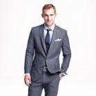 J.Crew Ludlow suit jacket in Japanese chambray