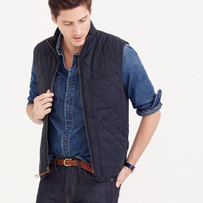 J.Crew Sussex quilted vest