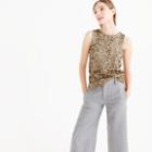 J.Crew Collection sequin tank top