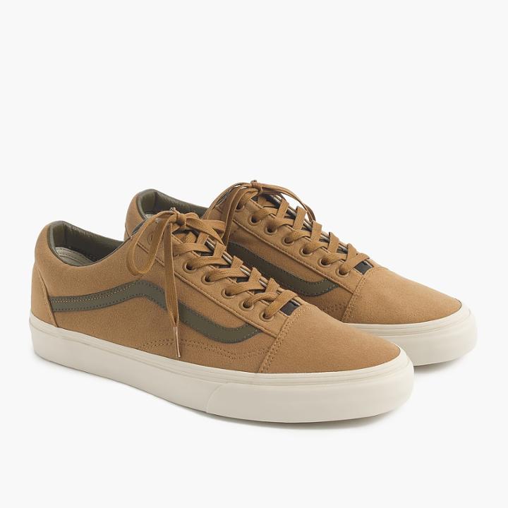 J.Crew Vans for J.Crew Old Skool sneakers in moleskin