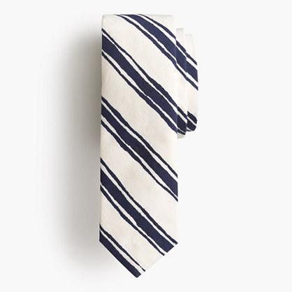 J.Crew The Hill-side&reg; point tie in endo stripe