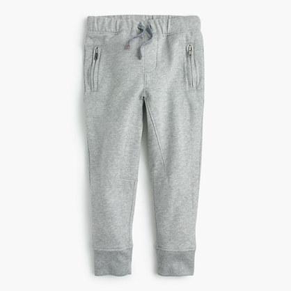 J.Crew Boys' zip-pocket sweatpant in slim-fit