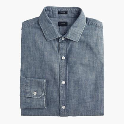J.Crew Ludlow Slim-fit shirt in Japanese chambray
