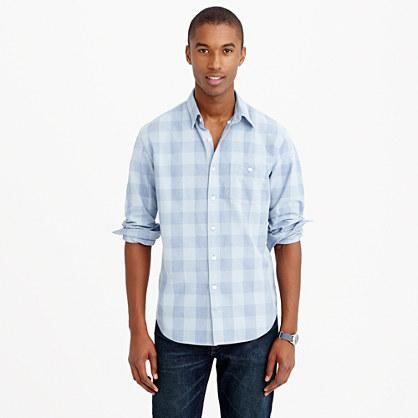 J.Crew Jaspé cotton shirt in large gingham