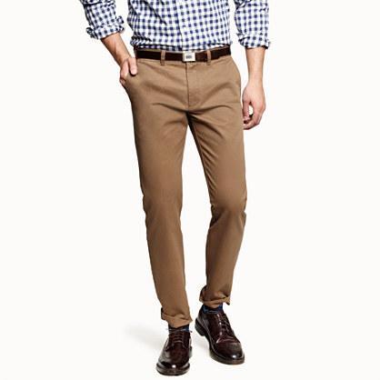 J.Crew Unhemmed essential chino in 484 fit