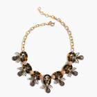 J.Crew Tortoise and firefly necklace