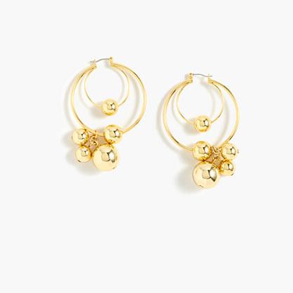 J.Crew Galaxy hoop earrings
