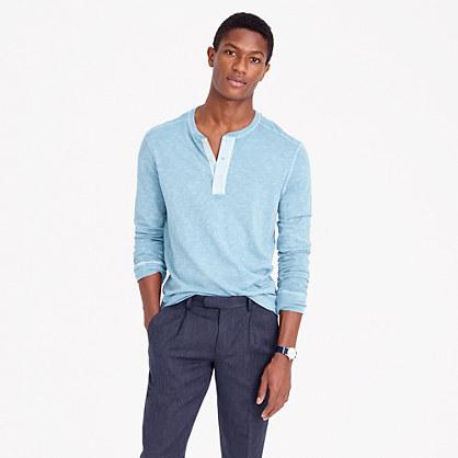 J.Crew Garment-dyed henley