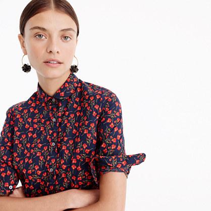 J.Crew Perfect shirt in Liberty&reg; Ros floral