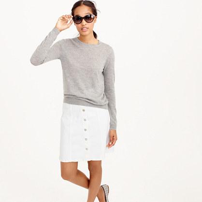 J.Crew Italian featherweight cashmere long-sleeve T-shirt