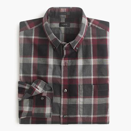 J.Crew Slim Secret Wash shirt in Burke plaid
