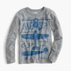 J.Crew Boys' long-sleeve airplane T-shirt in the softest jersey