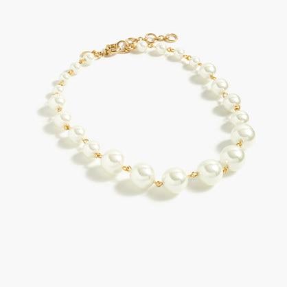 J.Crew Oversized pearl necklace