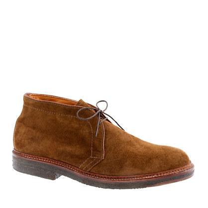 J.Crew Limited-edition Alden® for J.Crew flex-toe chukkas in suede