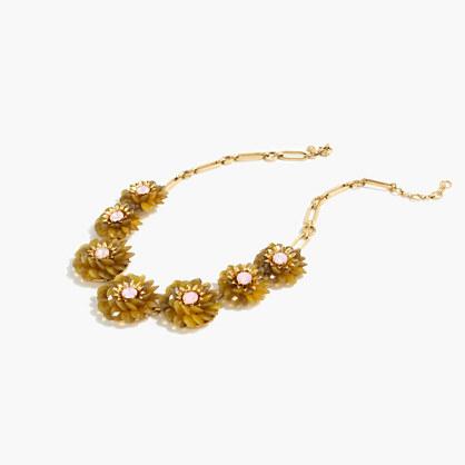 J.Crew Zinnia crystal necklace