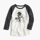 J.Crew Boys' three-quarter sleeve Max the Monster drumming T-shirt