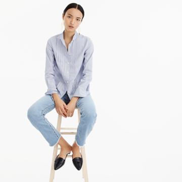 J.Crew Thomas Mason for J.Crew tuxedo shirt in stripe