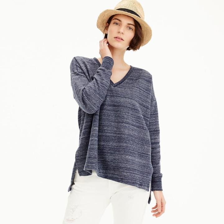 J.Crew V-neck sweatshirt