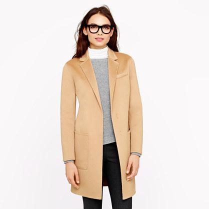 J.Crew Collection cashmere topcoat