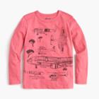 J.Crew Boys' long-sleeve planes T-shirt