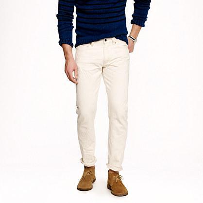 J.Crew 770 Japanese selvedge jean in wheat