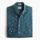 J.Crew Slim Secret Wash shirt in striped floral