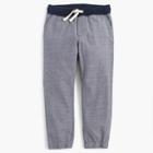 J.Crew Boys' pull-on pant in chambray
