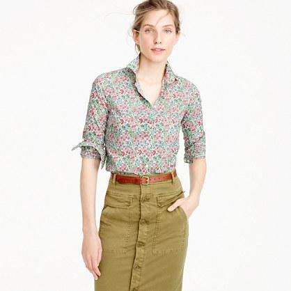 J.Crew Perfect shirt in Liberty Art Fabrics Isborella print