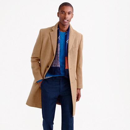 J.Crew Ludlow topcoat in English camel hair