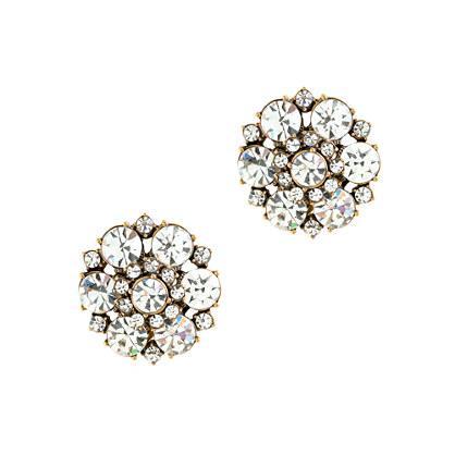 J.Crew Circular petals earrings