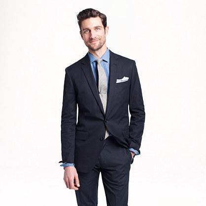 J.Crew Ludlow suit jacket in Italian cotton piqué